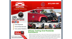 Desktop Screenshot of ottawa-towing.ca